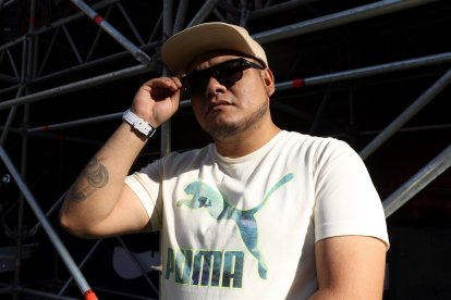 El 'freestyler', rapero y MC mexicano, Aczino.