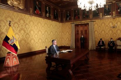 Guillermo Lasso realizó el anuncio este 13 de diciembre.