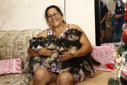 Rosario usará el premio para su familia y animalitos.