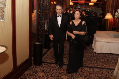 Alfonso Espinoza y su esposa, Priscilla Rendón