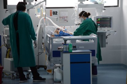 En las últimas semanas se habilitó un espacio para cuidados intensivos.