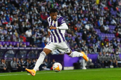 Gonzalo Plata podría reaparecer en el Real Valladolid, en el duelo ante la Real Sociedad.