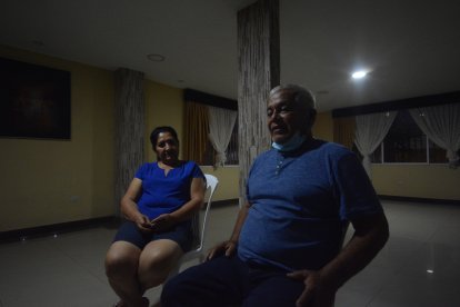 Los abuelitos paternos contaron las vivencias que tuvieron con su nieta en Pedernales, Manabí.