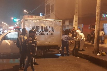 El asesinato ocurrió  en la avenida Juan X. Marcos entre las calles Rocafuerte y Eloy Alfaro, del cantón Babahoyo.