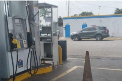 Darwin Nazareno supuestamente fue secuestrado cuando se encontraba en una gasolinera.