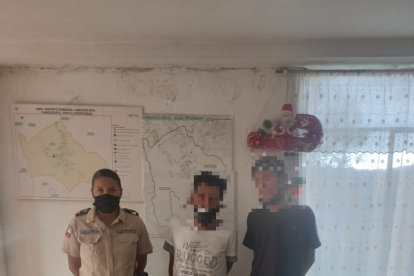 Los sujetos fueron reconocidos por la víctima del asalto.