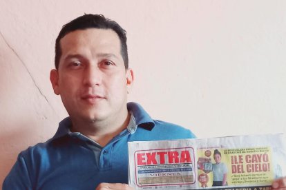 Para Juan leer EXTRA es parte de su rutina. No es una costumbre, sino una necesidad informativa.