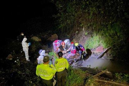 El dueño de un predio encontró el cuerpo.