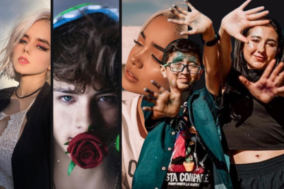 Jóvenes de Tiktok, YouTube y realities pasaron del anonimato al estrellato.