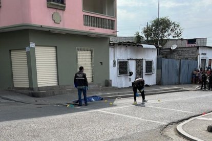 A Mathias Alcívar Villanueva le dispararon por 8 ocasiones.