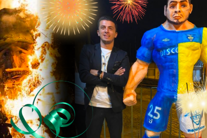 Andrés Pollo López ahora en Liga de Quito, le gusta hacer el Año viejo él mismo.