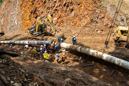 Fotografía cedida por el Ministerio de Energía de Ecuador
