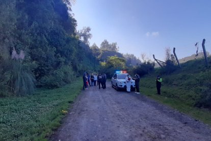 El hallazgo fue a las 06:00, según el informe policial.