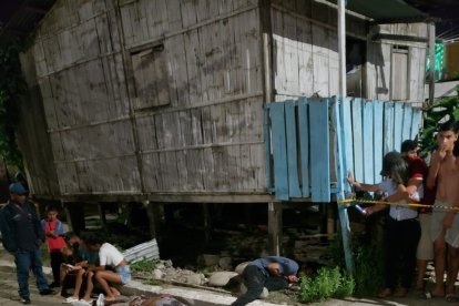 Con al menos una docena de disparos ‘tumbaron’ a Cristian Triviño y a Julio César García.