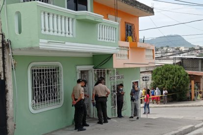 El lugar donde ocurrió el asesinato.