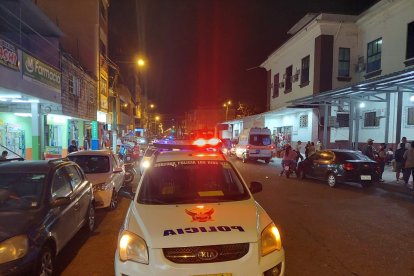 Durante el ataque a Edisson Bajaña, una mujer resultó herida en el brazo.