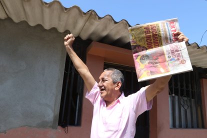 Don Jorge reconoce que es fanático de EXTRA, no hay un día en el que no lo lea.