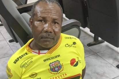 Enry Tenorio Ortiz fue detenido la noche del domingo.