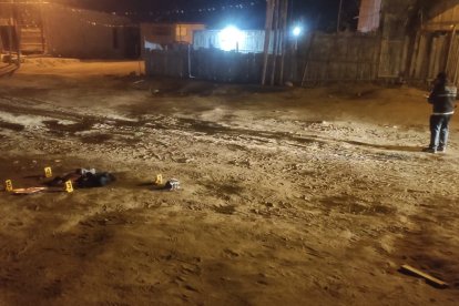 Los moradores de Brisas de Ballenita solo escucharon los disparos en la madrugada.