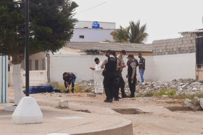 Cristhian Mosquera había terminado de parquear su carro cuando le dispararon.