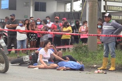 Familiares dijeron desconocer por qué mataron a Álvaro Luis Castro Ayoví.