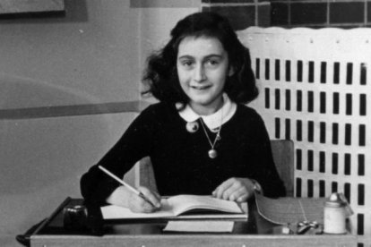 Ana Frank se escondió cuando empezó la persecución nazi.