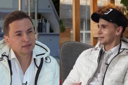 Jhonier (i) esperaba quedarse con los bienes y cuentas de Mauricio (d) evaluados en un millón de dólares.