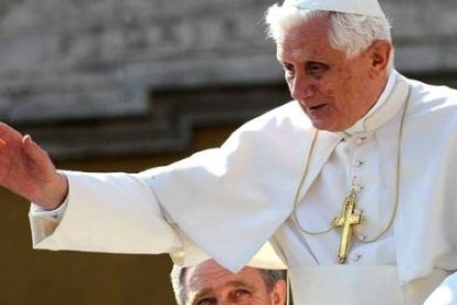 El papa emérito Benedicto