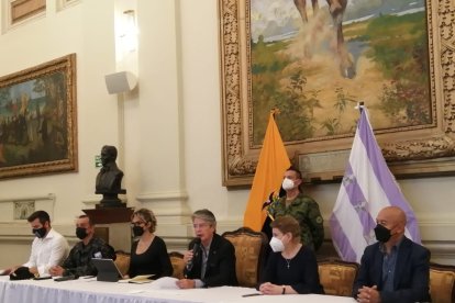 El presidente Guillermo Lasso hizo el anuncio de las nuevas medidas de seguridad para el país