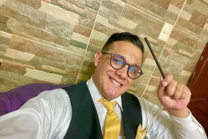 Carlos José Matamoros se hizo 'vidente'.