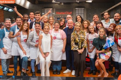El elenco completo del programa de cocina más visto.