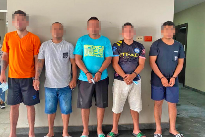 A los detenidos se les dictó prisión preventiva por asociación ilícita