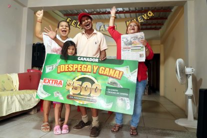 Celebración y  gratitud es lo que hay en la casa de Freddy y Maryorie.