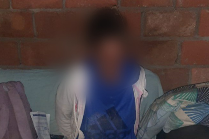 Foto de uno de los capturados.