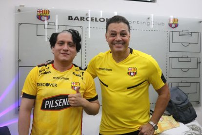 José Luis Lager, el 'socio crack' de Barcelona.