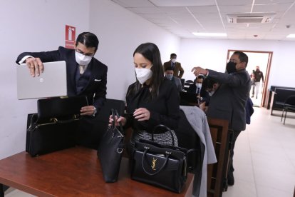 La diligencia se lleva a cabo en el cuarto piso del Complejo Judicial norte, ubicado en la Av. Amazonas y Alfonso Pereira.