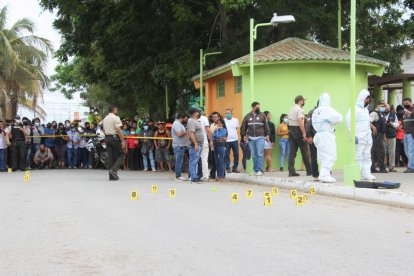 Ariel Miranda Mendoza recibió una ráfaga de tiros en su humanidad.