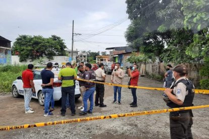 El asesinato del trabajador ha causado conmoción en este cantón del nortde de Guayas.