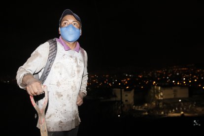 Wilson Tipantuña habló sobre la pérdida de sus familiares.