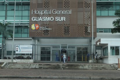 El herido fue llevado al Hospital General Guasmo Sur para ser atendido luego del ataque.