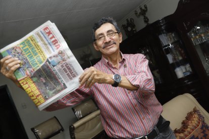 Gracias a su padre, don Tomás descubrió EXTRA.