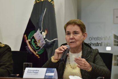 La ministra de Gobierno dio detalles de los operativos.