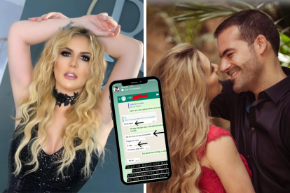 Carolina Jaume respondió a las capturas y mensajes de Allan Zenck en su cuenta de Instagram.