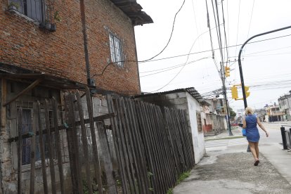 En este domicilio fue asesinado la mascota.