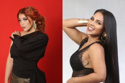 Nathalie Carvajal y Joselyn Encalada se dieron a conocer en programas realities.
