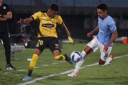 Byron Castillo fue la principal arma ofensiva de los toreros. Como todo el equipo, bajpo su nivel en el segundo tiempo.