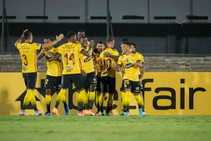 Toda la felicidad amarilla en Uruguay.