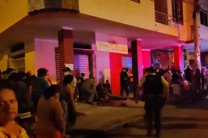 El asesinato alteró la tranquilidad que reinaba en el sector.