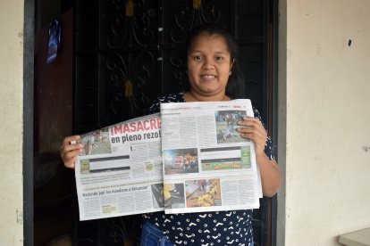 Elena es ‘enferma’ por las noticias de la farándula ecuatoriana.