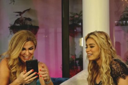 Mariela le realizó una entrevista a la cantante Andreína Bravo, la cual saldrá próximamente.